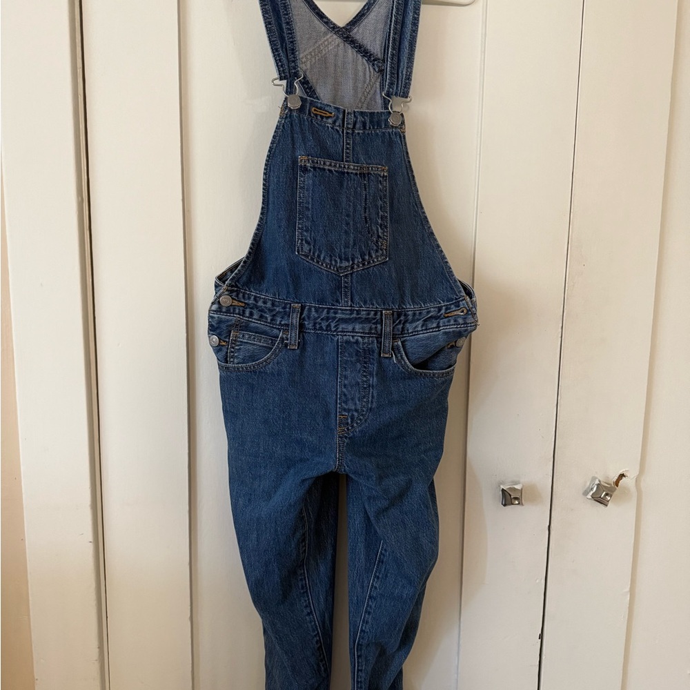 Levi's Classic Blue Denim Overalls